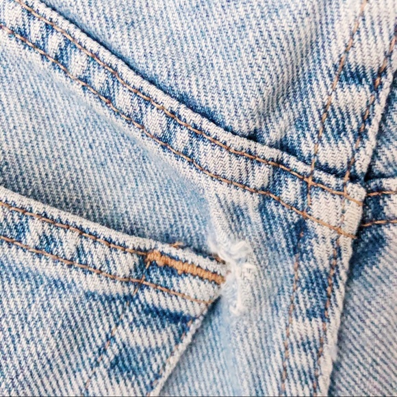 Vintage High Waisted Denim Shorts - Picture 8 of 10